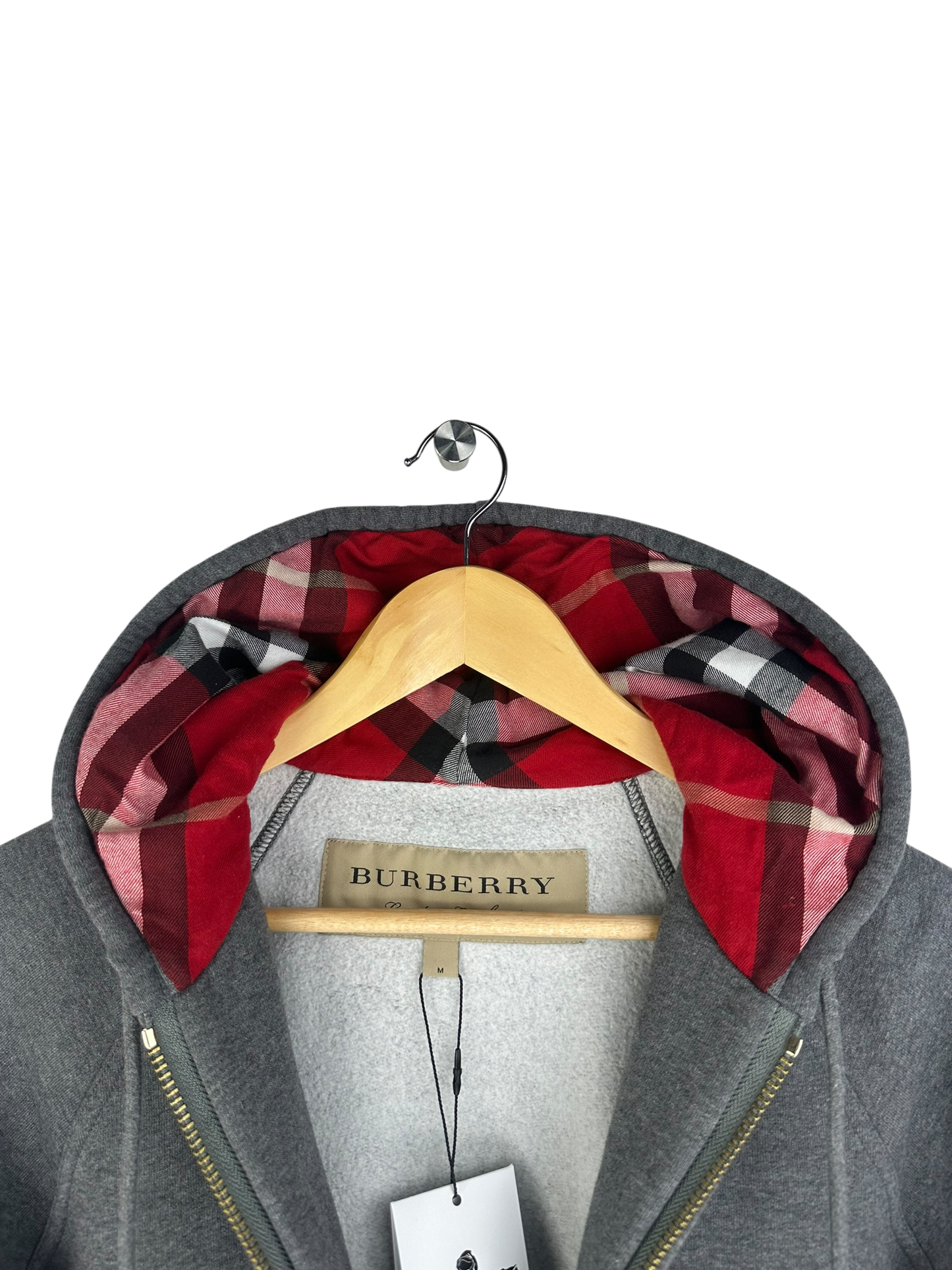 Burberry gilet à capuche