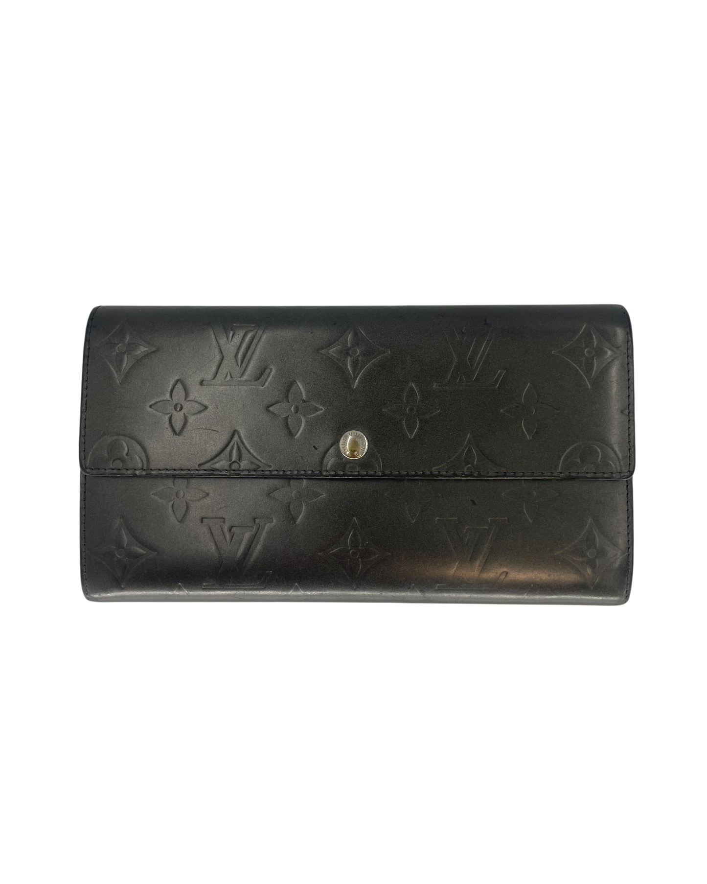 Louis Vuitton Porte-monnaie Sarah cuir vernis