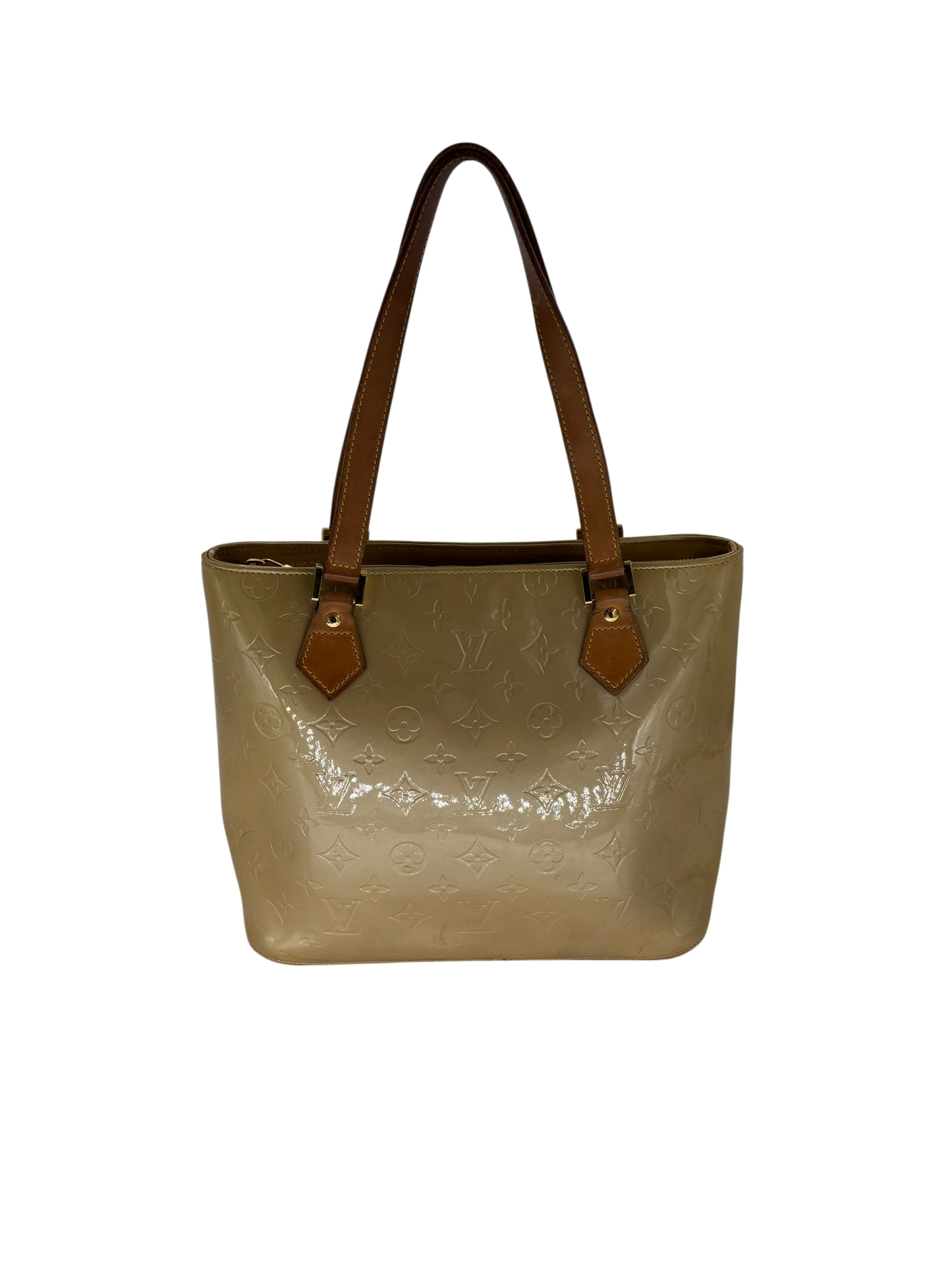 Louis Vuitton Sac à main Houston Cuir vernis