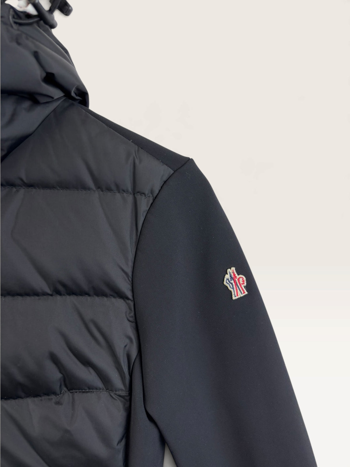Moncler bi-matière veste cardigan femme