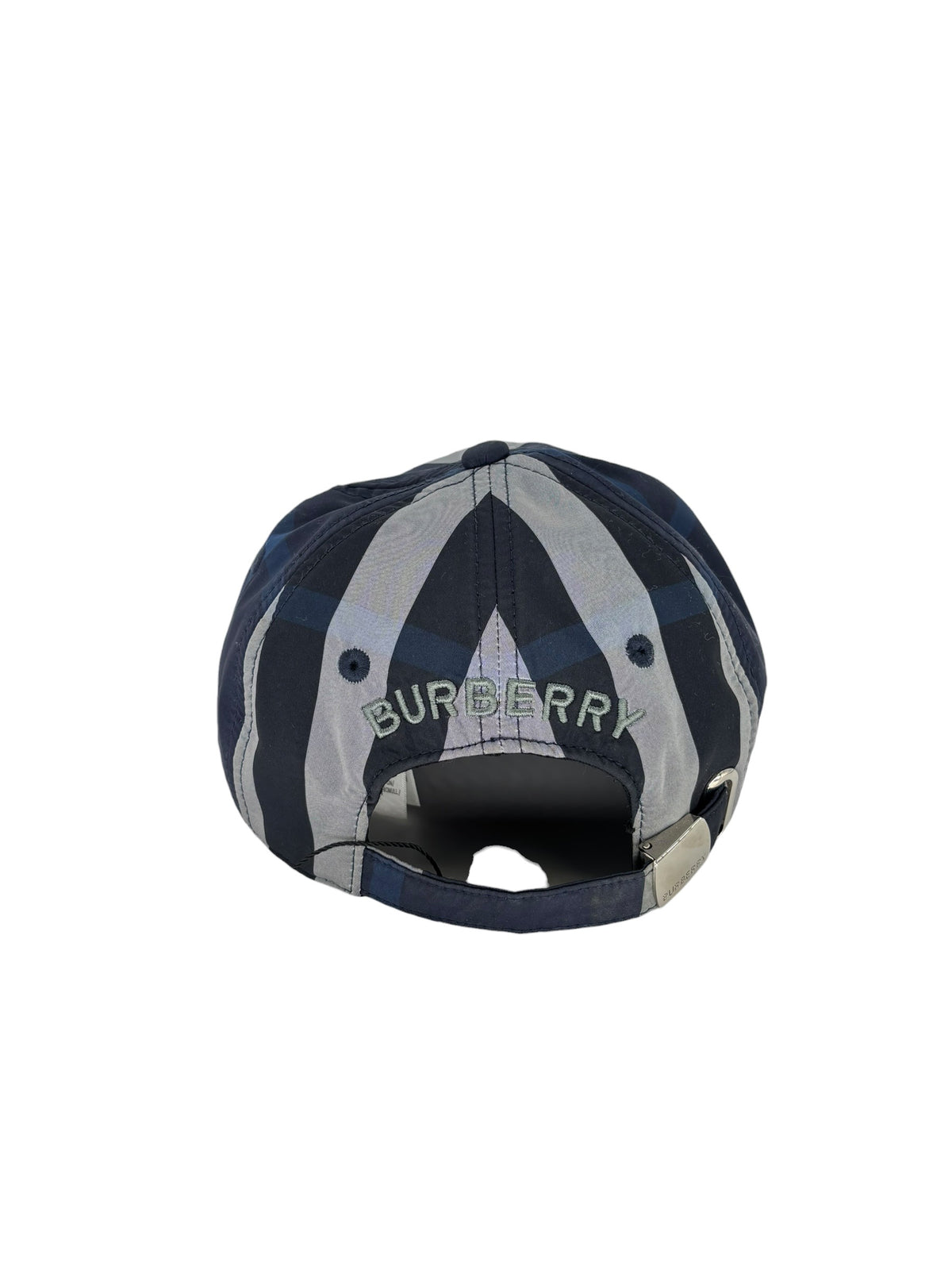 Burberry Casquette Tartan bleu