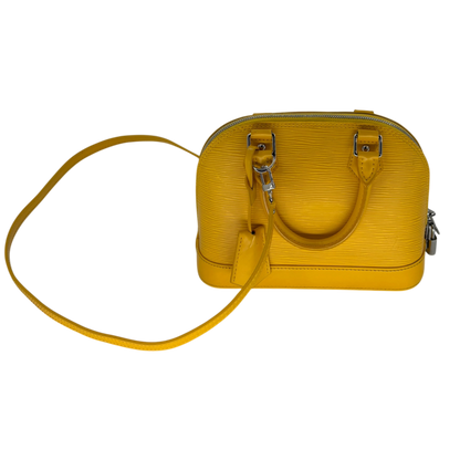 Louis Vuitton BB Alma Cuir épi jaune