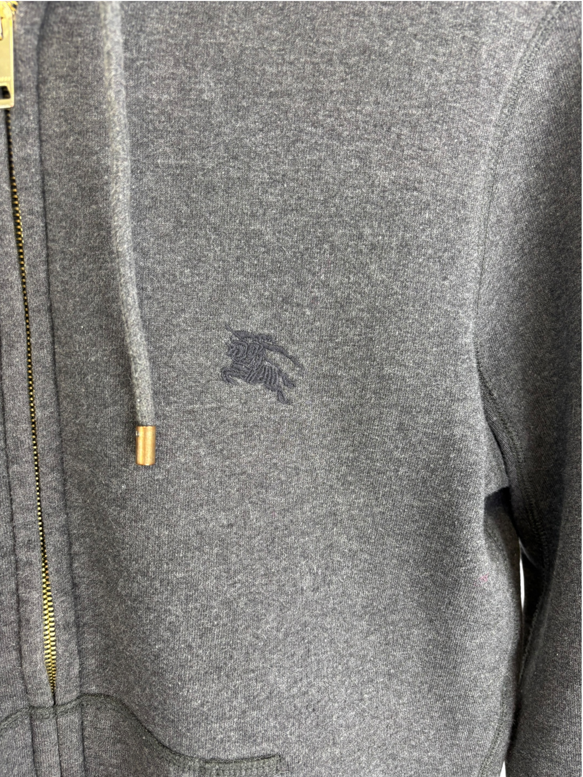 Burberry gilet à capuche