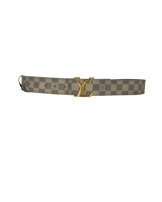 Louis Vuitton ceinture initiale damier