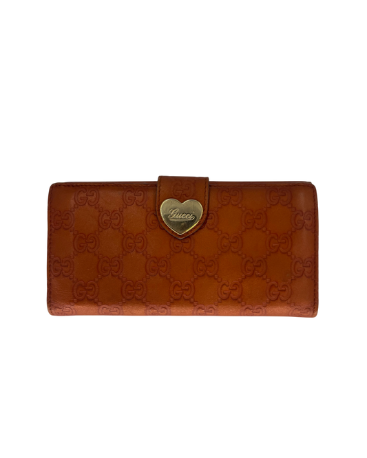 Gucci Portefeuille Coeur