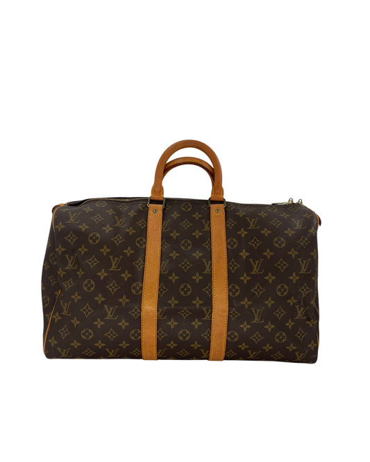 Louis Vuitton Sac de voyage Keepall 45 marron