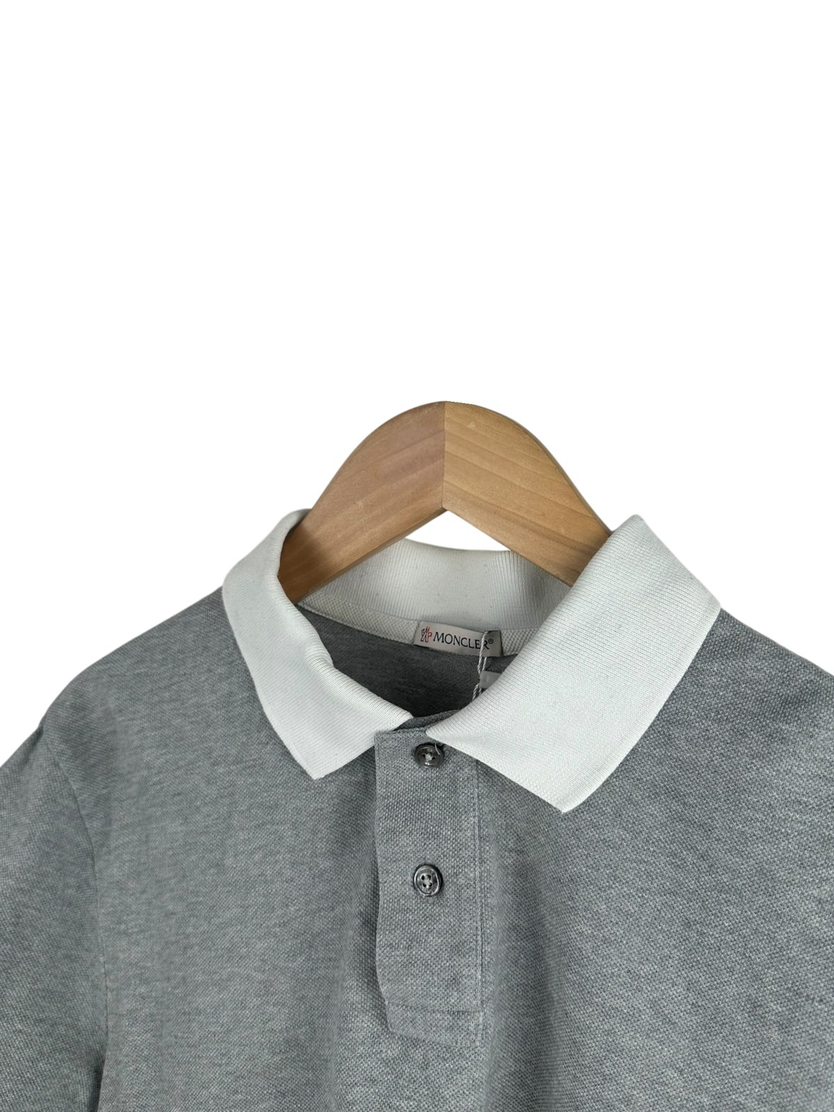 Moncler polo col blanc