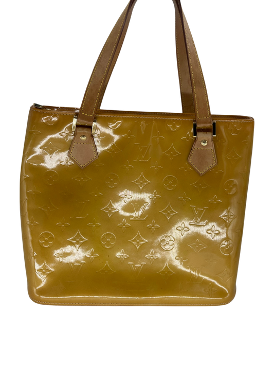 Louis Vuitton sac à main verni monogramme