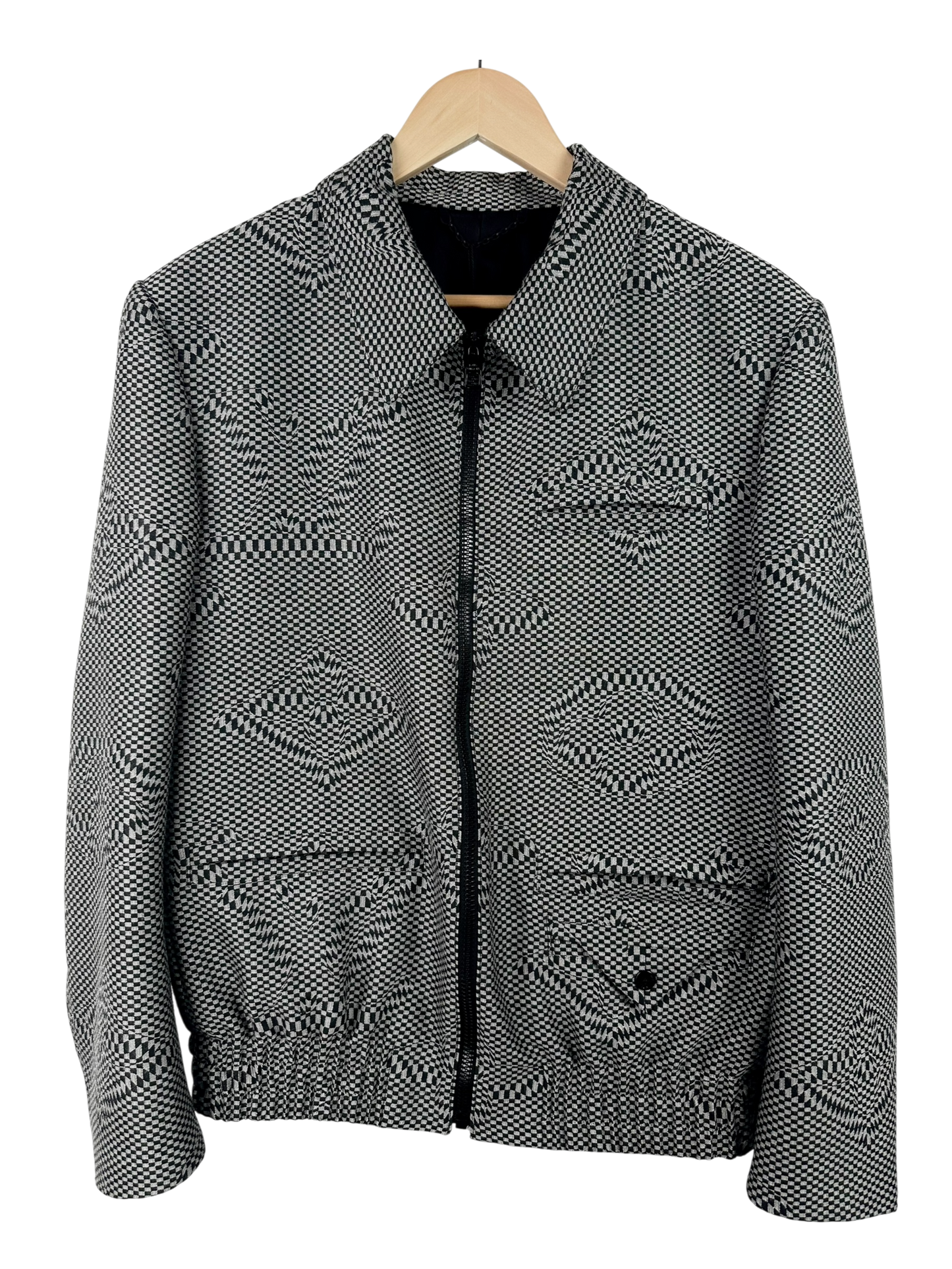 Louis Vuitton veste à carreaux
