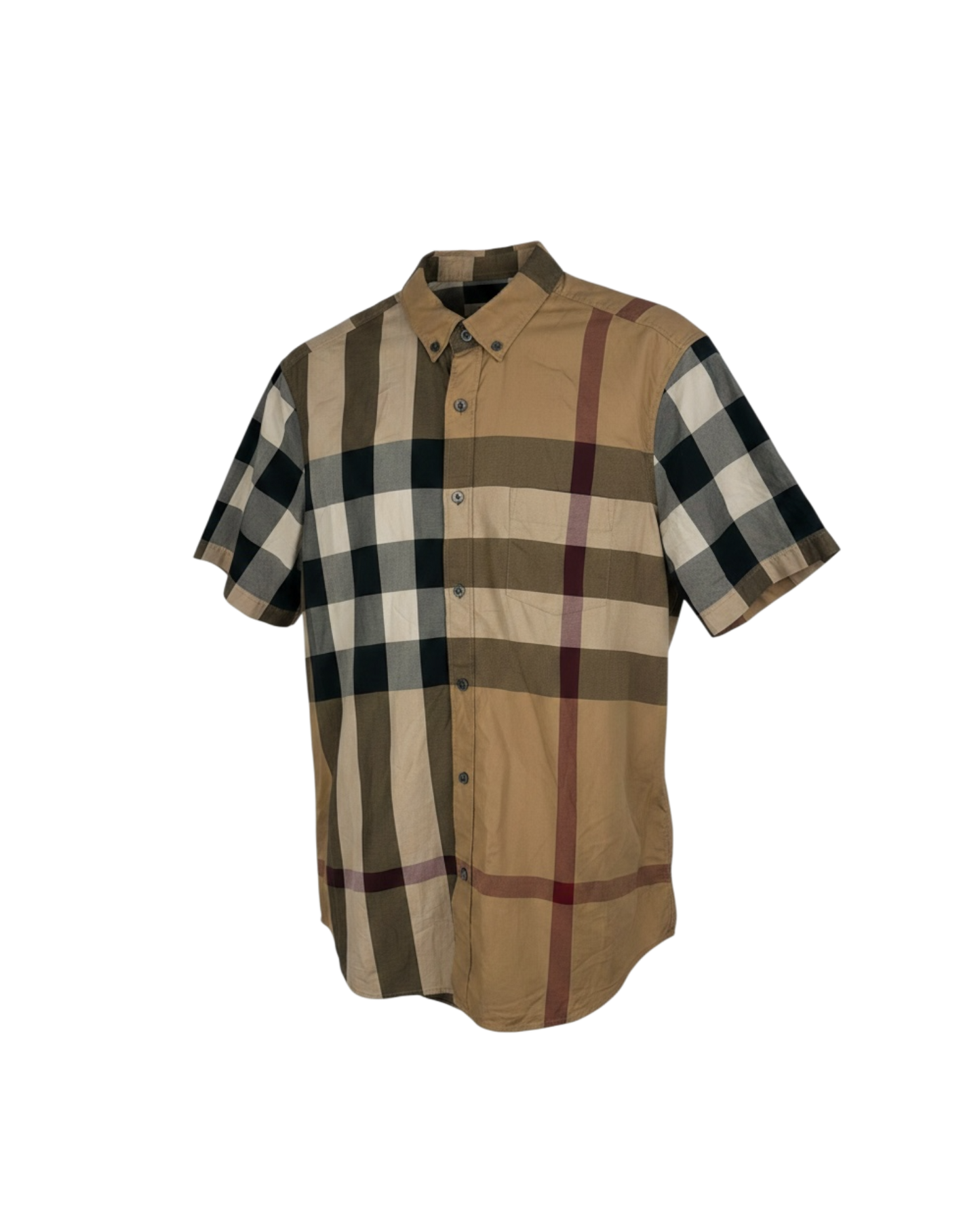 Burberry chemise à manches courtes