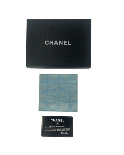 Chanel Portefeuille bleu
