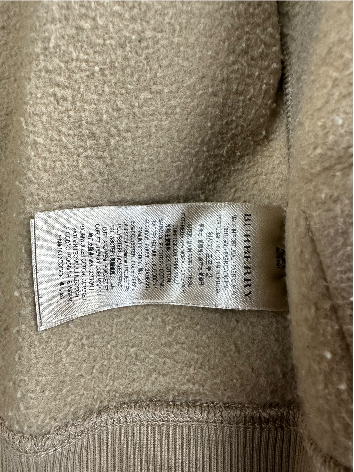 Gilet à capuche Burberry