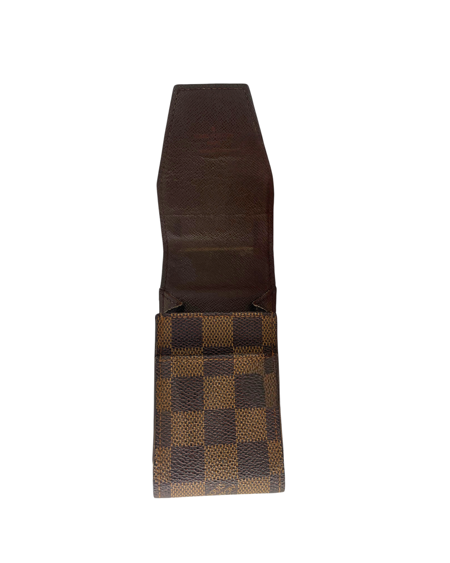 Louis Vuitton Porte cigare en cuir marron