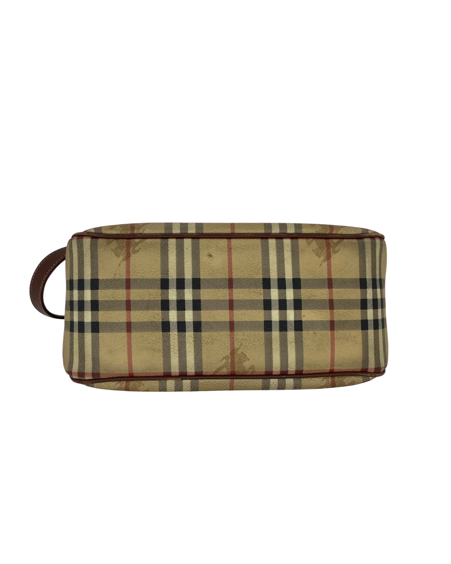 Burberry sac à main tartan beige