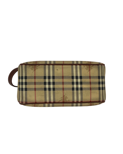 Burberry sac à main tartan beige