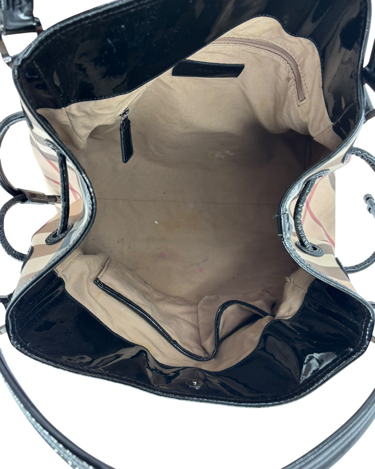 Burberry sac à main Tartan beige