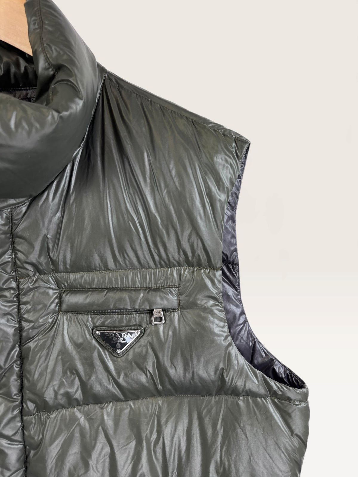 Prada doudoune sans manches