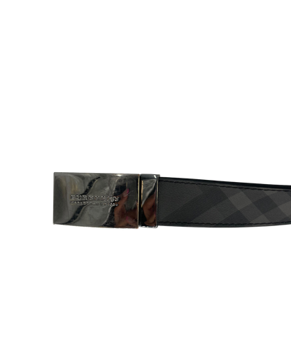 Burberry Ceinture Tartan Noir
