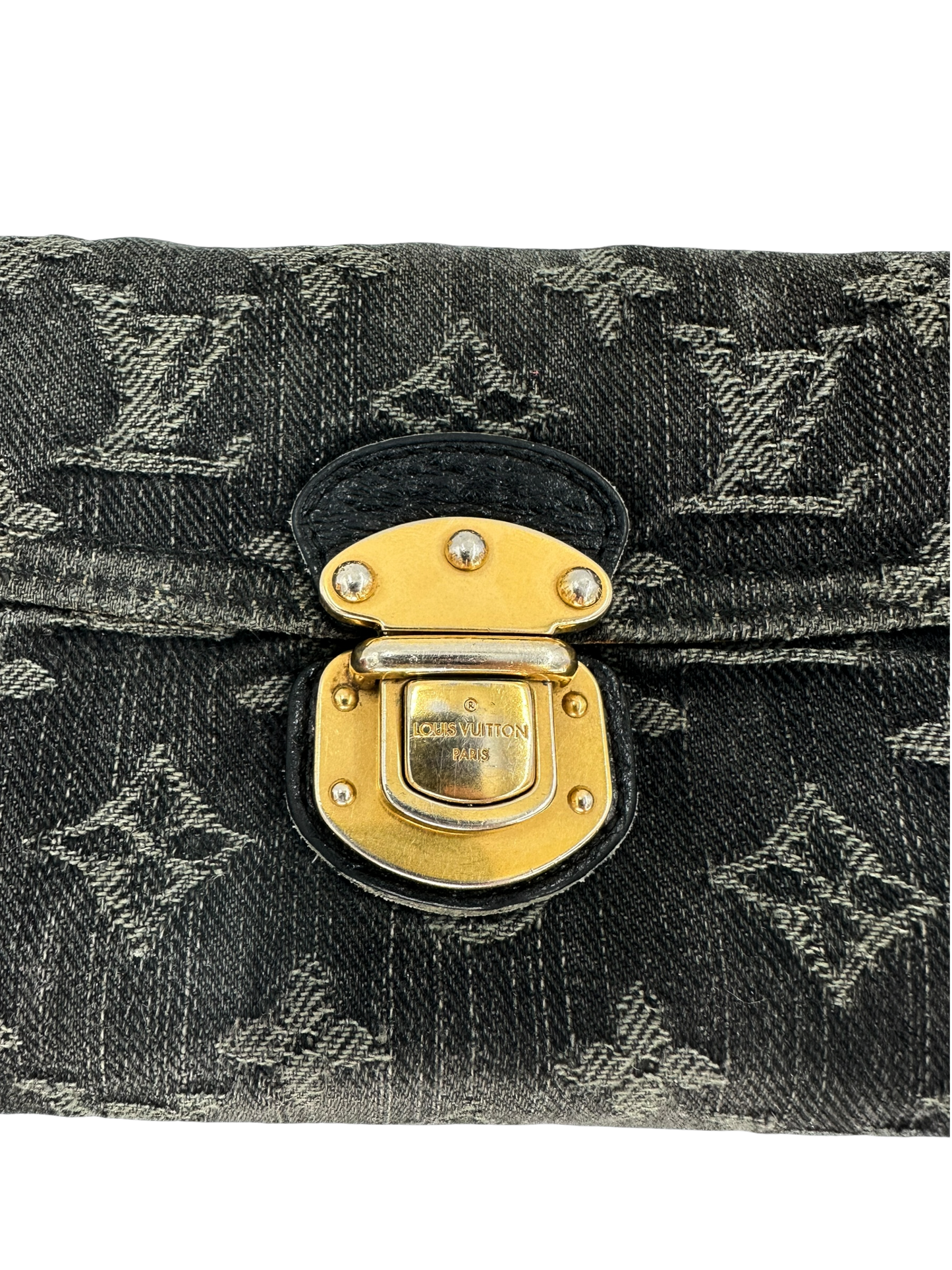 Louis Vuitton denim portefeuille
