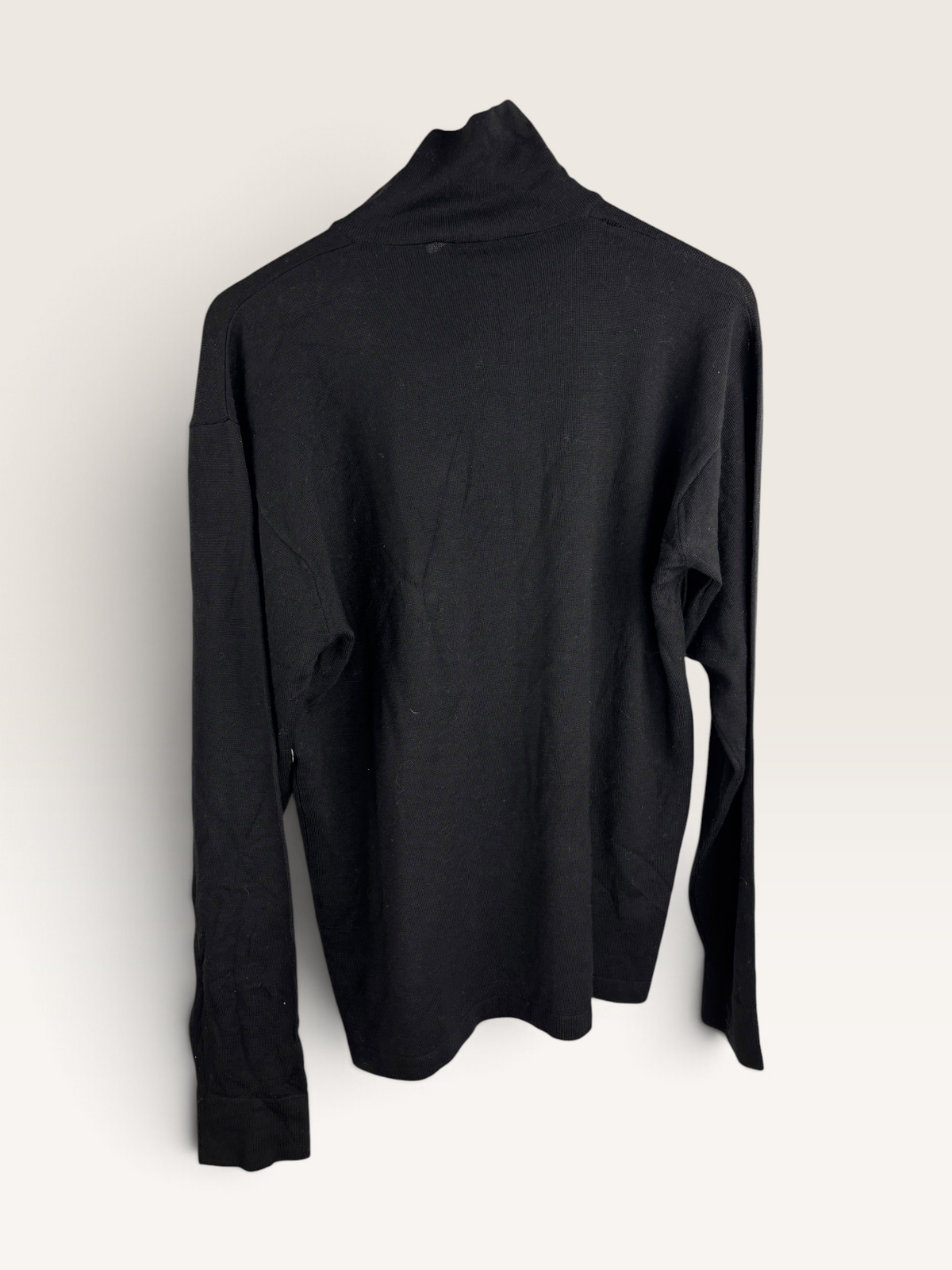 Prada halfzip pull en laine