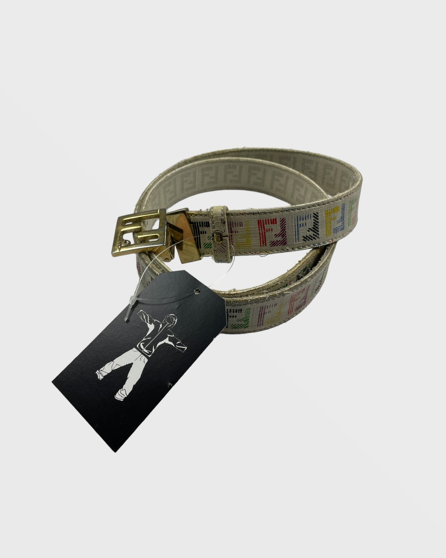 Ceinture fendi réversible