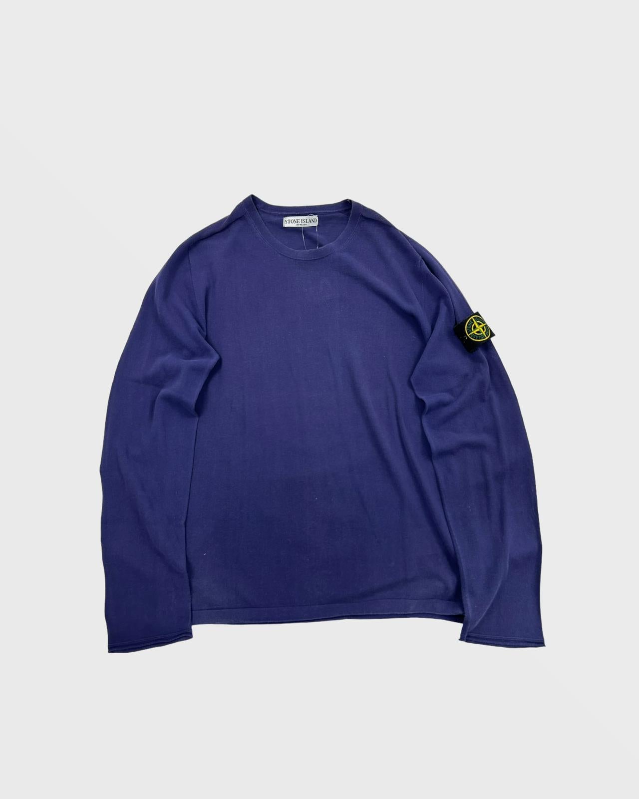 Stone Island pull bleu (L)