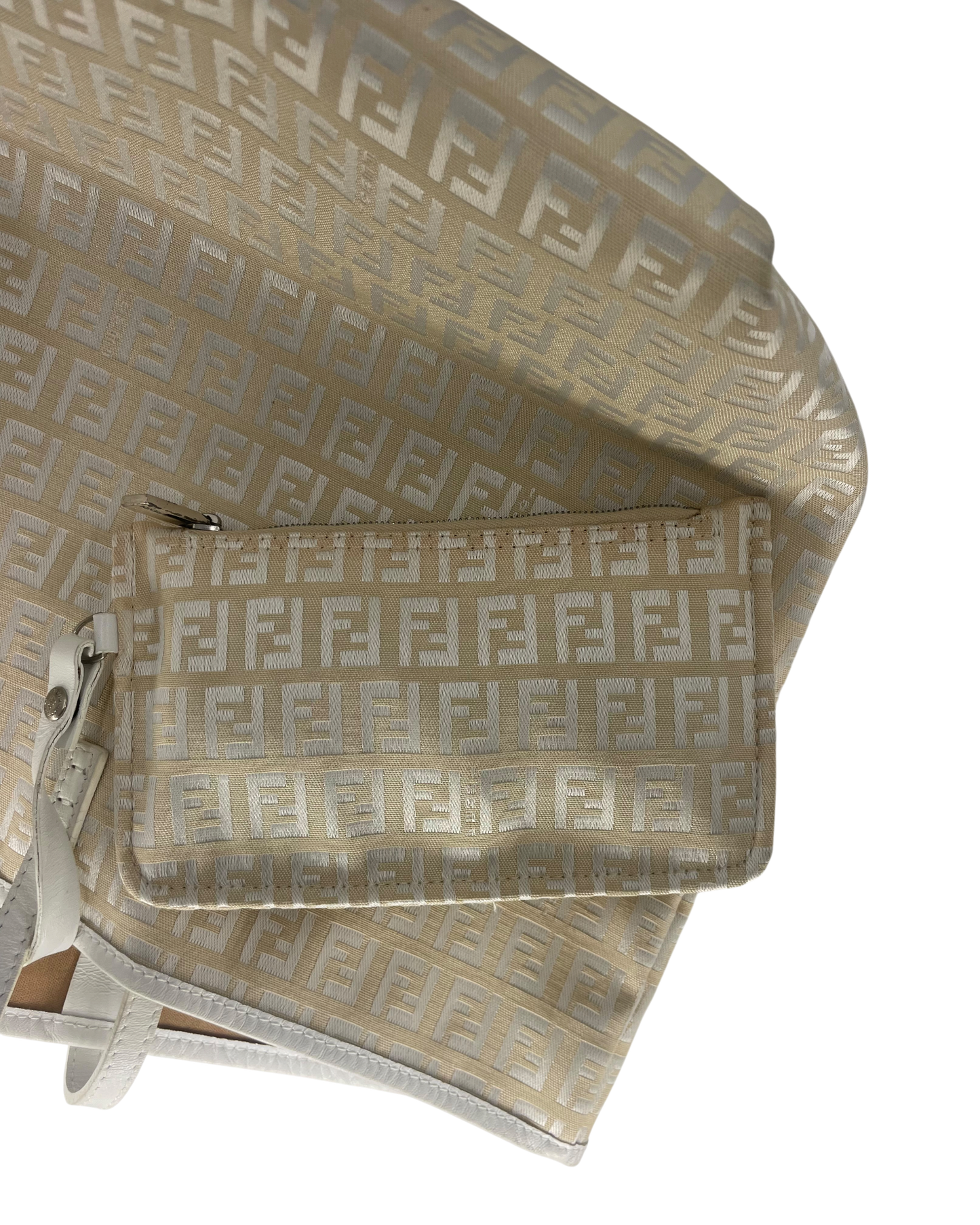 Fendi sac à main blanc