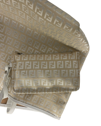 Fendi sac à main blanc
