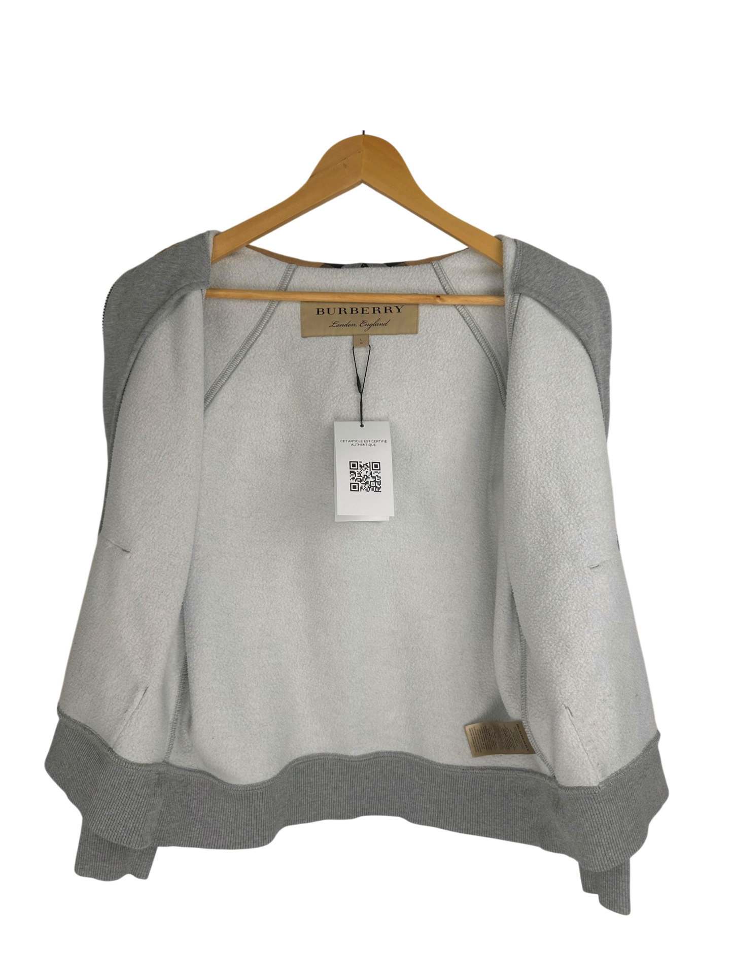 Burberry Gilet à capuche