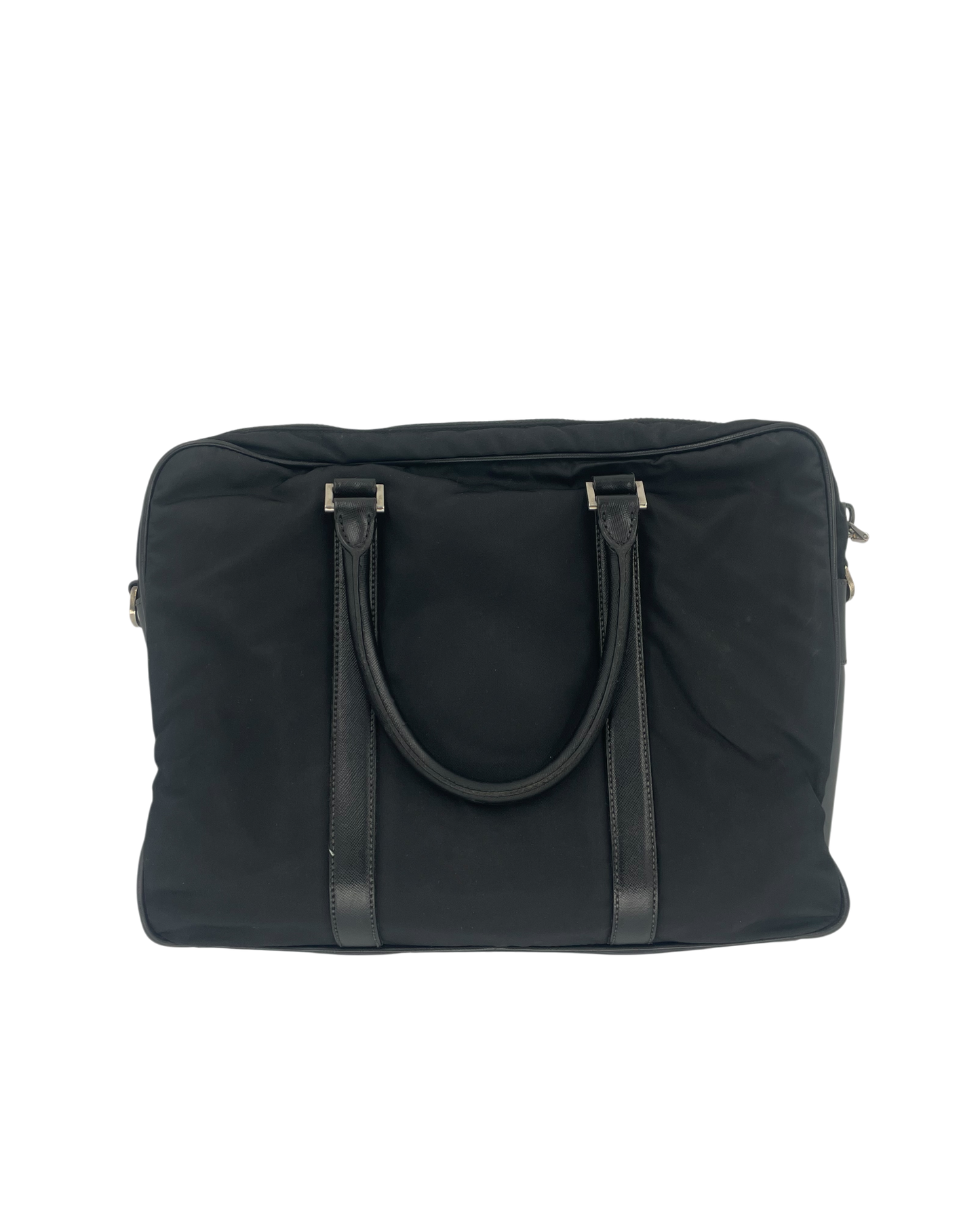 Prada Porte-documents noir