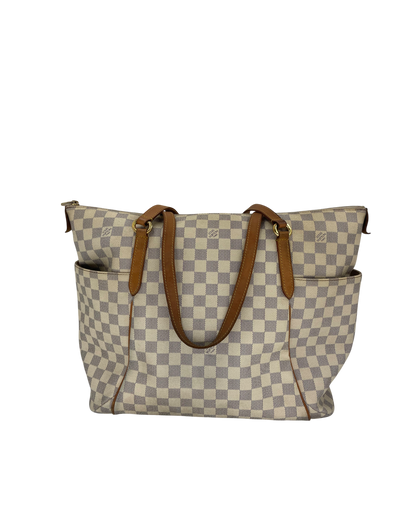 Louis Vuitton Sac à main damier blanc