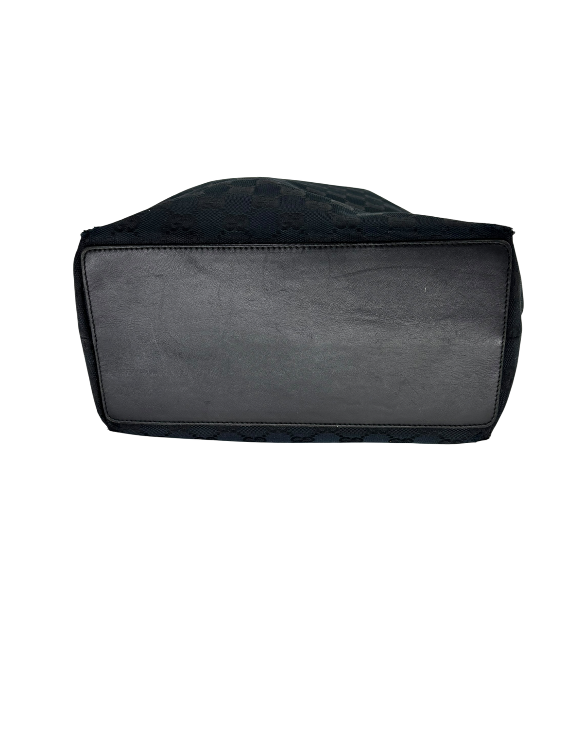 Gucci cabas Sac à main noir toile GG
