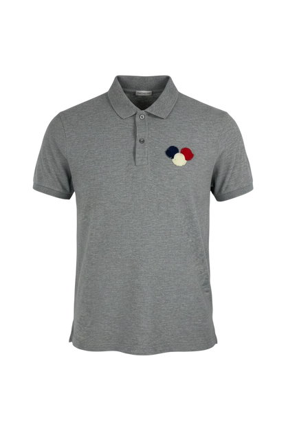 Moncler polo triple logo