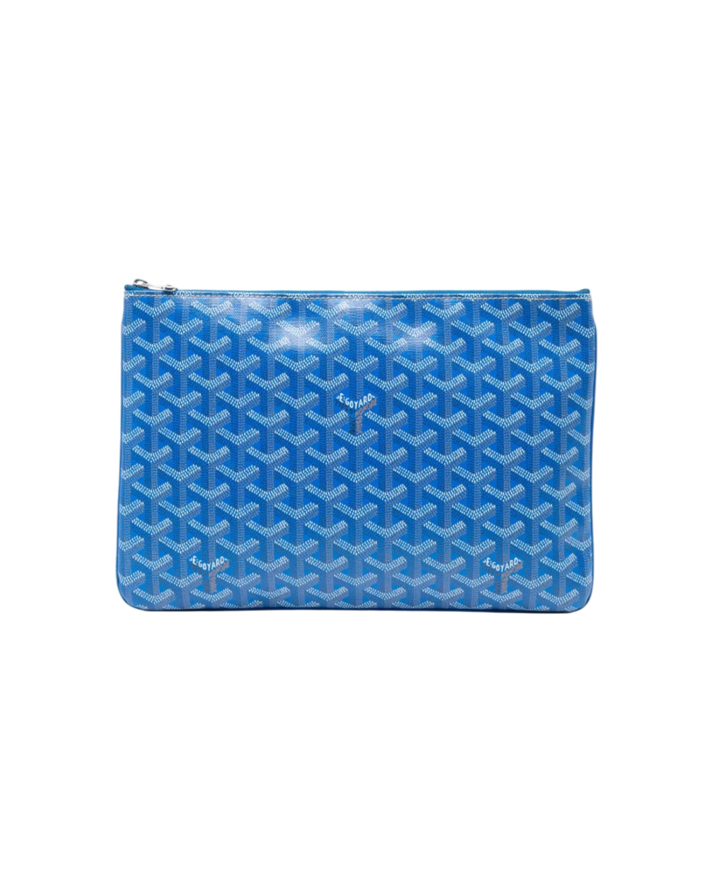 Goyard senat bleu royal pochette