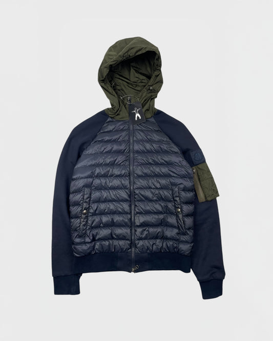 Moncler veste bi-matière/doudoune  (M)