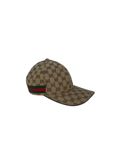 Gucci casquette GG beige