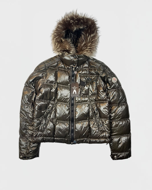 Moncler puffer jacket / doudoune fur