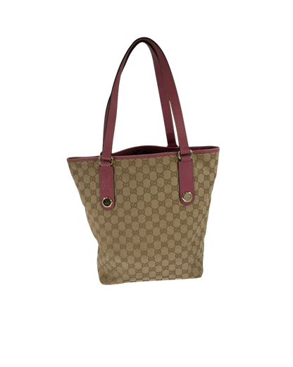 Gucci Sac à main en toile GG beige