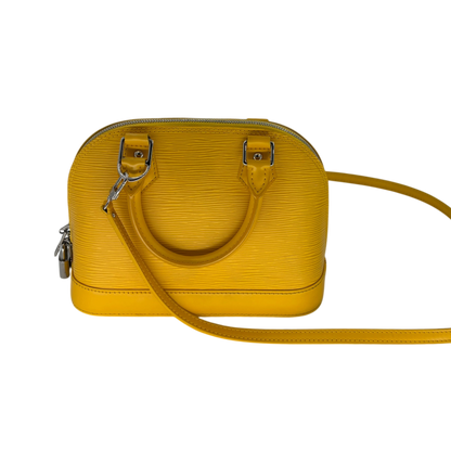Louis Vuitton BB Alma Cuir épi jaune