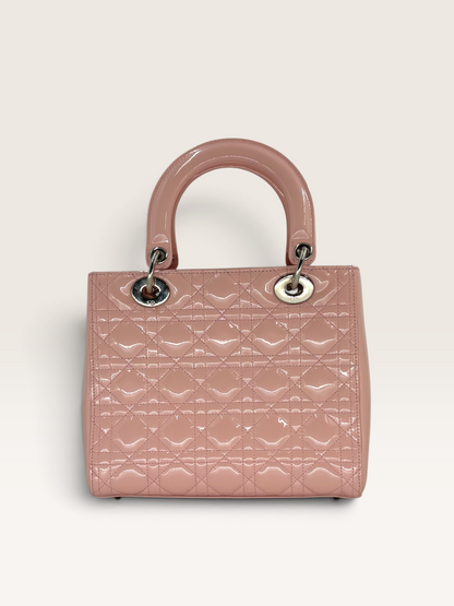 Dior Lady medium cuir vernis