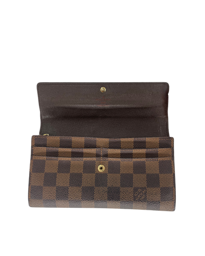 Louis Vuitton Portefeuille Sarah Damier Ebène