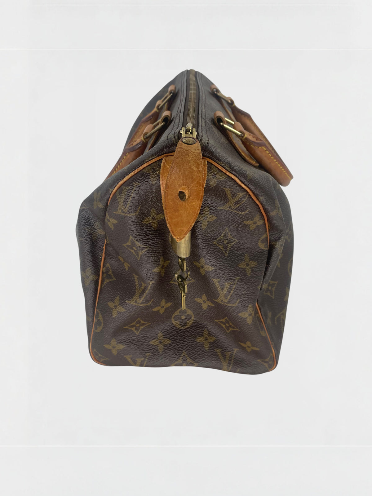 Louis Vuitton Sac à Main Speedy 30 Monogramme Marron