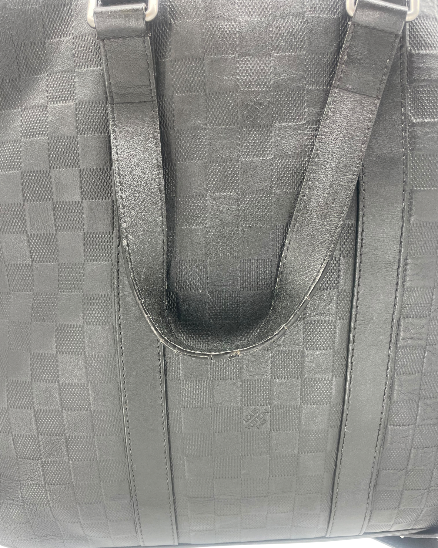Louis Vuitton Sac bandoulière en cuir noir
