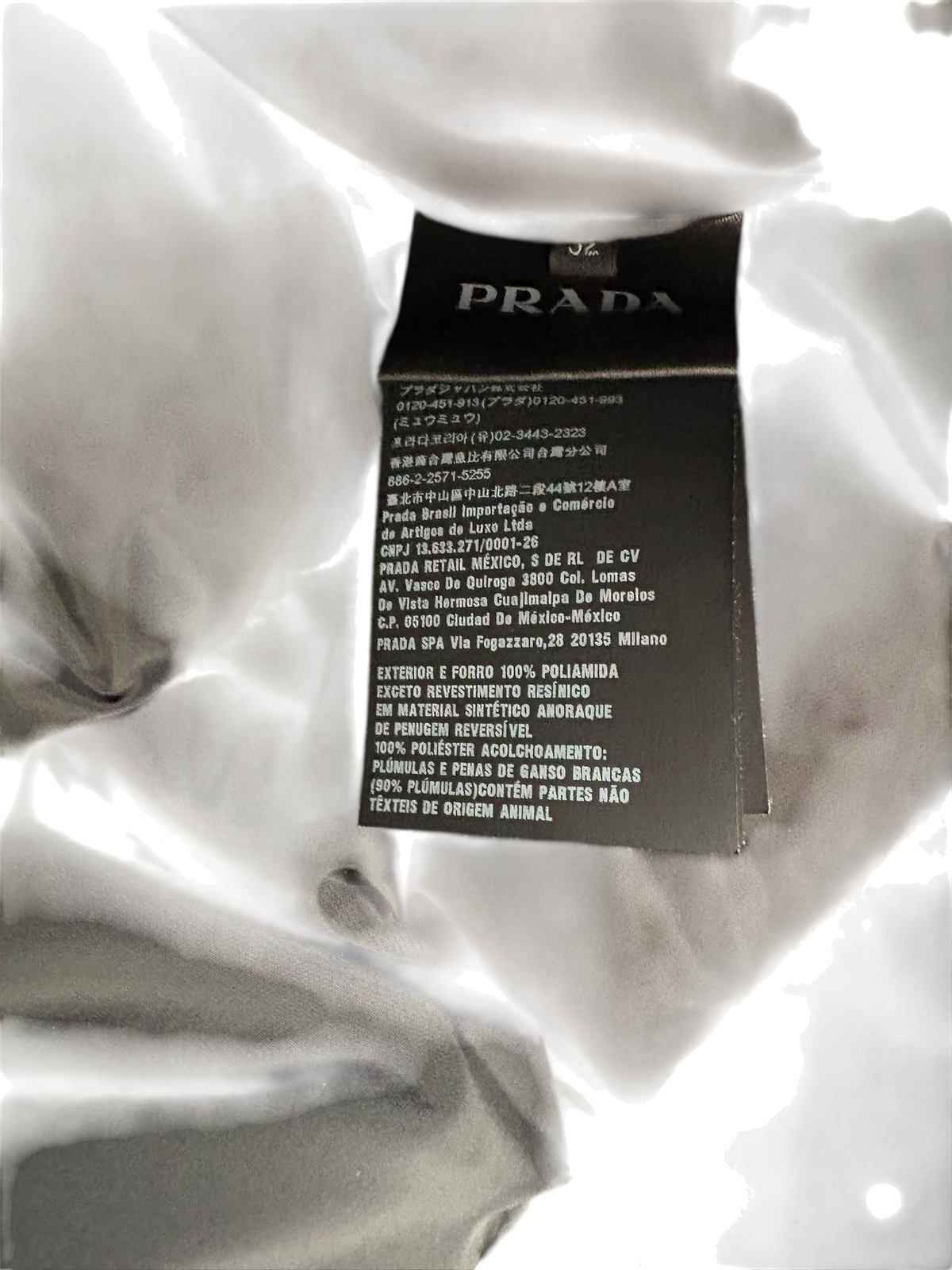 Prada Doudoune