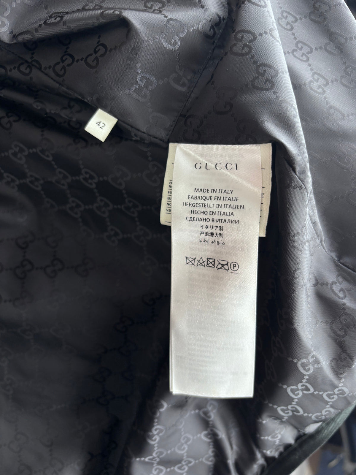 Gucci doudoune à capuche