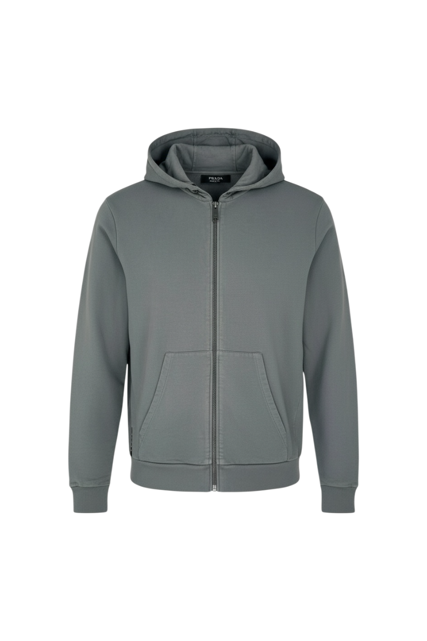 Prada gilet à capuche