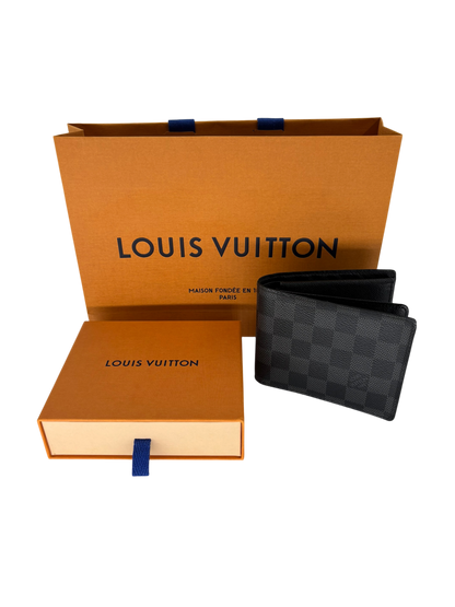 Louis Vuitton Portefeuille Damier Graphite
