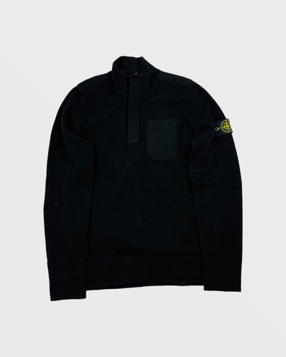 Stone island knit / pull / half zip (S)