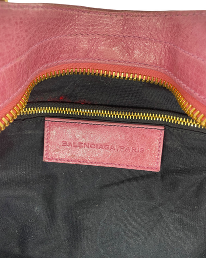 Balenciaga Sac à main City Bag rose