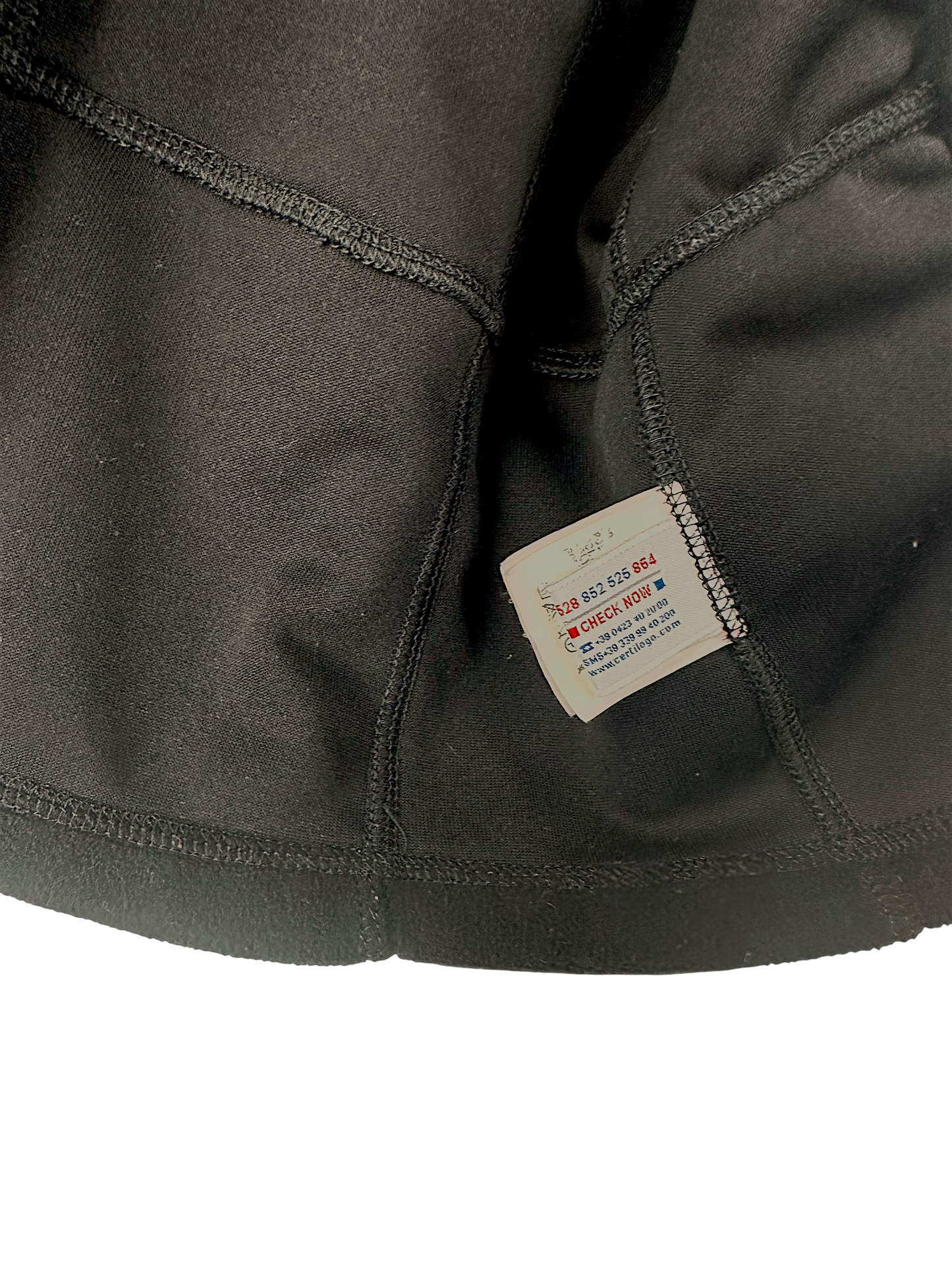Moncler veste cintrée bi-matière
